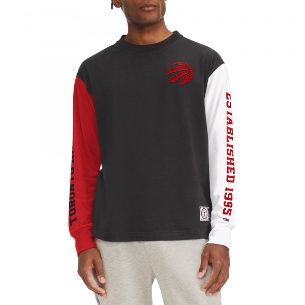 Футболка с длинным рукавом Toronto Raptors Tommy Jeans Richie Color Block - Black