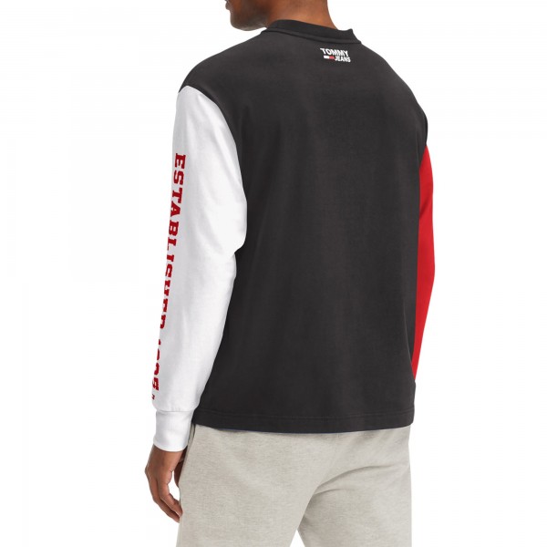 Футболка с длинным рукавом Toronto Raptors Tommy Jeans Richie Color Block - Black