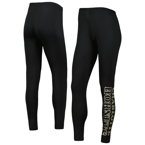 Женская Charlotte Hornets G-III 4Her by Carl Banks Black Stadium Leggings