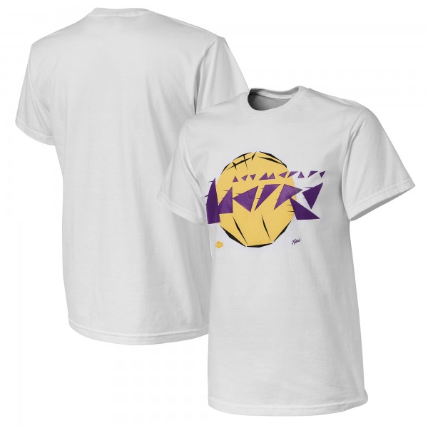 Футболка Los Angeles Lakers NBA x Naturel No Caller ID - White
