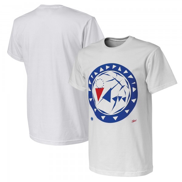 Футболка Philadelphia 76ers NBA x Naturel No Caller ID - White