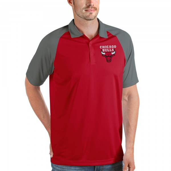Поло Chicago Bulls Antigua Nova Raglan - Red
