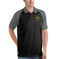 Поло Denver Nuggets Antigua Nova Raglan - Black