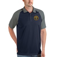 Поло Denver Nuggets Antigua Nova Raglan - Navy