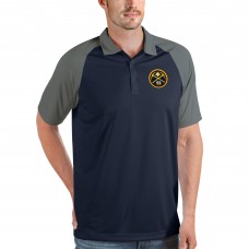 Поло Denver Nuggets Antigua Nova Raglan - Navy