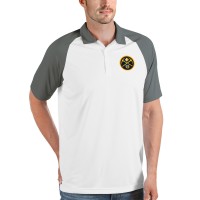 Поло Denver Nuggets Antigua Nova Raglan - White