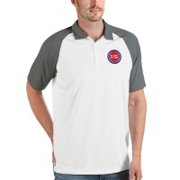 Поло Detroit Pistons Antigua Nova Raglan - White