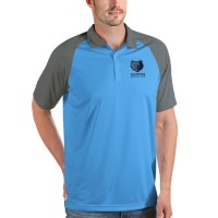 Поло Memphis Grizzlies Antigua Nova Raglan - Blue