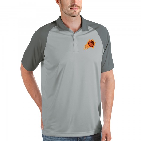 Поло Phoenix Suns Antigua Nova Raglan - Gray