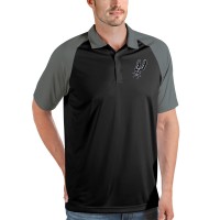 Поло San Antonio Spurs Antigua Nova Raglan - Black