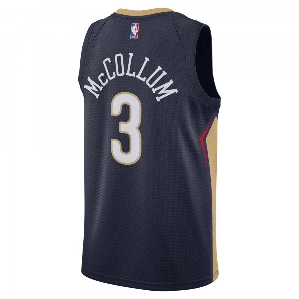 Игровая форма  C.J. McCollum New Orleans Pelicans Nike 2021/22 Swingman - Icon Edition - Navy