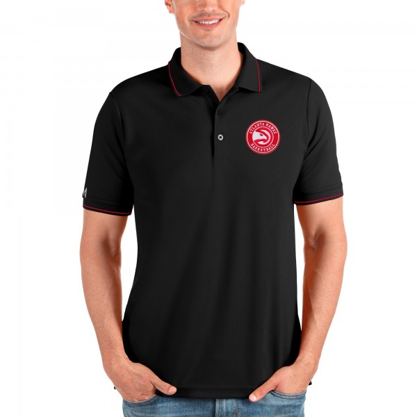 Поло Atlanta Hawks Antigua Affluent - Black