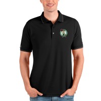 Поло Boston Celtics Antigua Affluent - Black