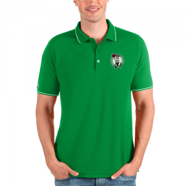 Поло Boston Celtics Antigua Affluent - Kelly Green
