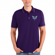 Поло Charlotte Hornets Antigua Affluent - Purple