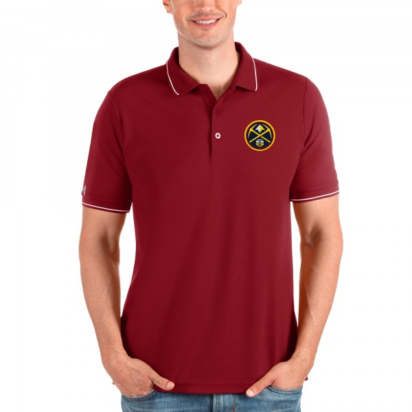 Поло Denver Nuggets Antigua Affluent - Red