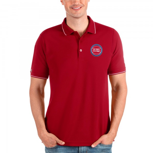 Поло Detroit Pistons Antigua Affluent - Red