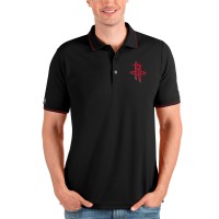 Поло Houston Rockets Antigua Affluent - Black