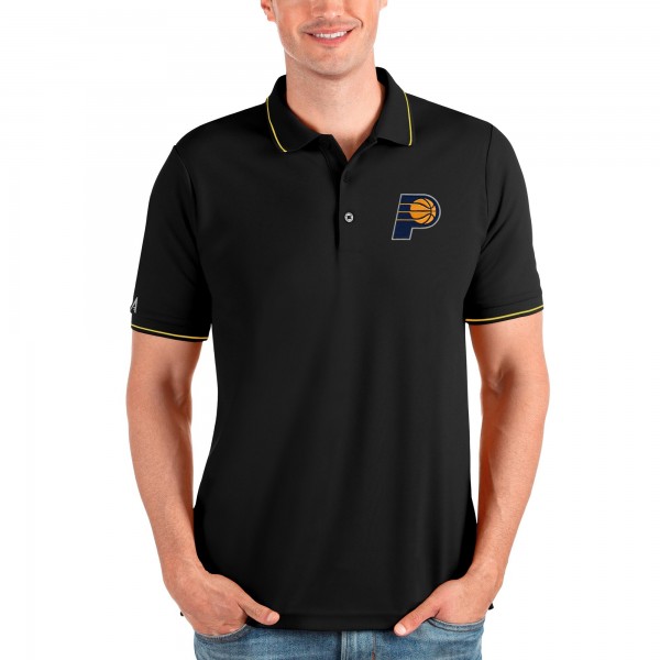 Поло Indiana Pacers Antigua Affluent - Black
