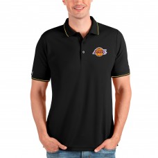 Поло Los Angeles Lakers Antigua Affluent - Black