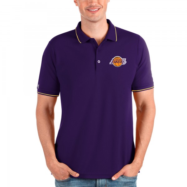 Поло Los Angeles Lakers Antigua Affluent - Purple