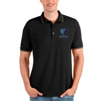 Поло Memphis Grizzlies Antigua Affluent - Black