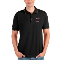 Поло Miami Heat Antigua Affluent - Black