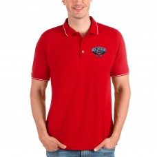 New Orleans Pelicans Antigua Team Affluent Polo - Red
