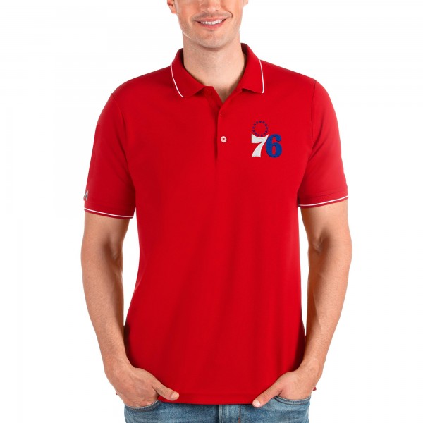 Поло Philadelphia 76ers Antigua Team Affluent - Red