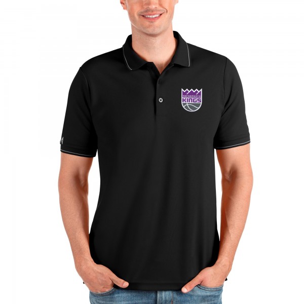 Поло Sacramento Kings Antigua Affluent - Black
