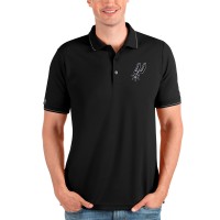 Поло San Antonio Spurs Antigua Affluent - Black
