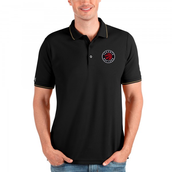 Поло Toronto Raptors Antigua Affluent - Black