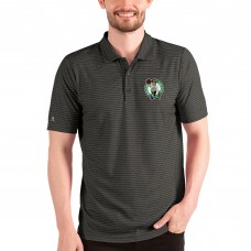 Поло Boston Celtics Antigua Esteem - Heathered Black/Silver