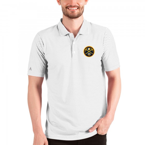 Поло Denver Nuggets Antigua Esteem - White/Silver