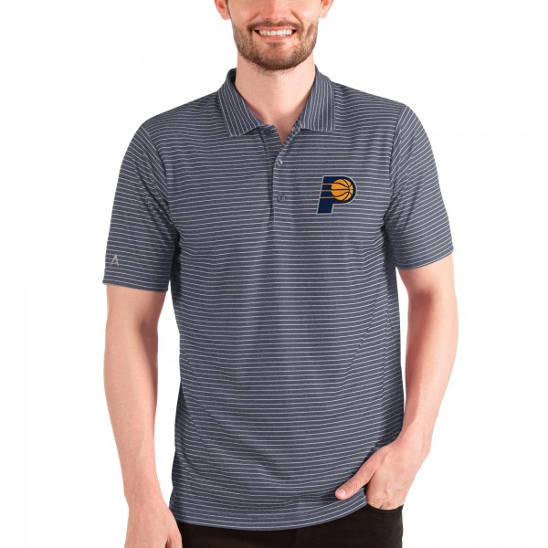 Поло Indiana Pacers Antigua Esteem - Heathered Navy/White