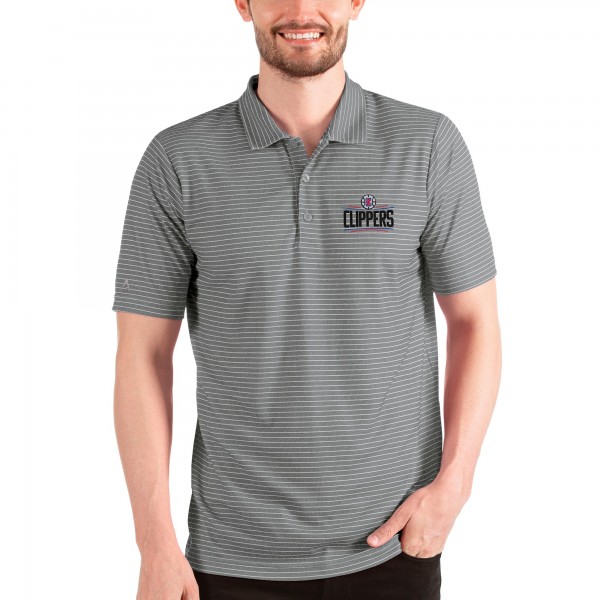 Поло LA Clippers Antigua Esteem - Steel/White