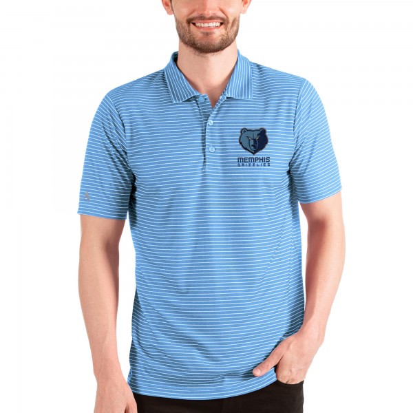 Поло Memphis Grizzlies Antigua Esteem - Light Blue/White