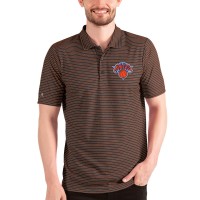Поло New York Knicks Antigua Esteem - Heathered Black/Orange