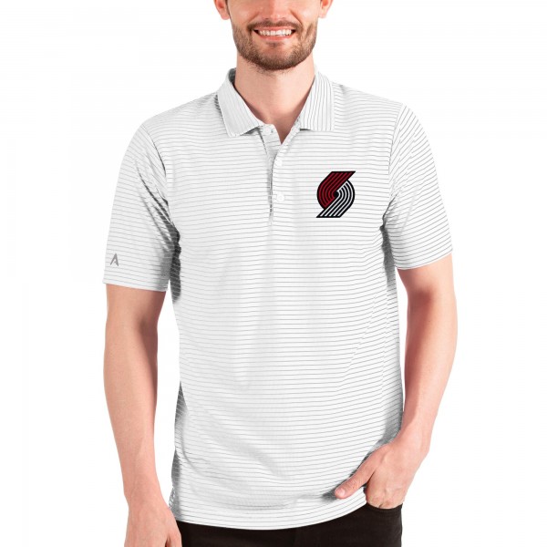 Поло Portland Trail Blazers Antigua Esteem - White/Silver