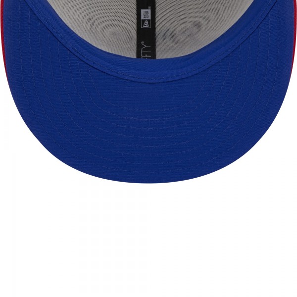 Бейсболка Philadelphia 76ers New Era 2022/23 City Edition Official 59FIFTY - Navy