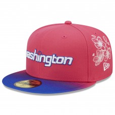 Бейсболка Washington Wizards New Era 2022/23 City Edition Official 59FIFTY - Pink