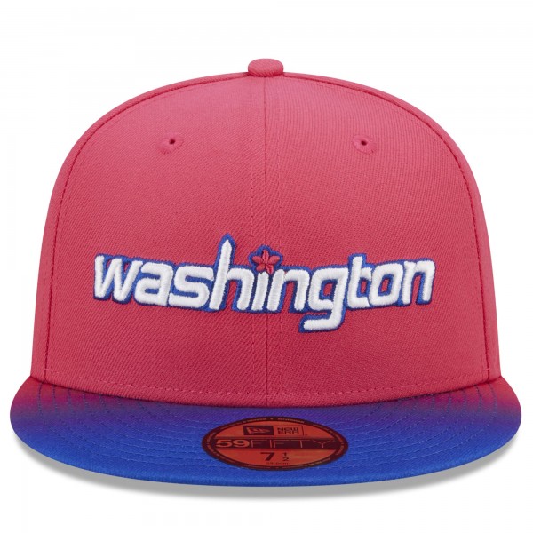 Бейсболка Washington Wizards New Era 2022/23 City Edition Official 59FIFTY - Pink