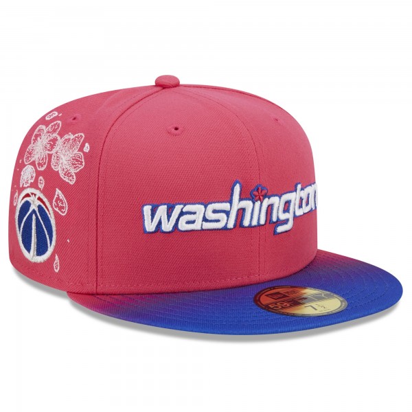 Бейсболка Washington Wizards New Era 2022/23 City Edition Official 59FIFTY - Pink