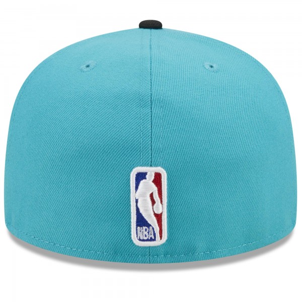 Бейсболка San Antonio Spurs New Era 2022/23 City Edition Official 59FIFTY - Black