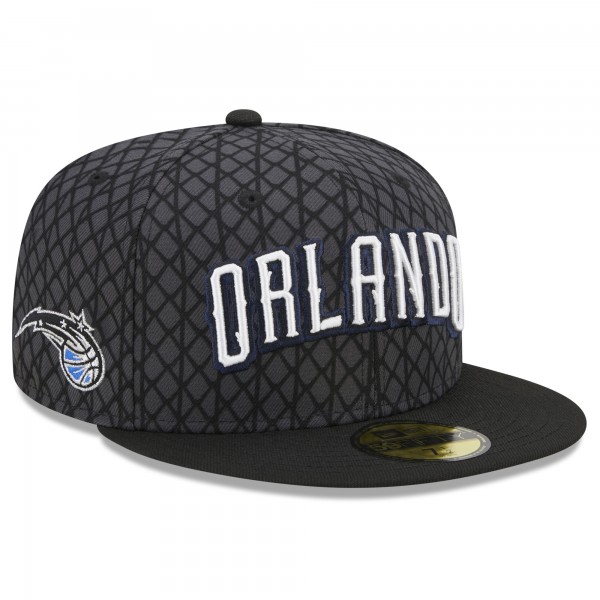 Бейсболка Orlando Magic New Era 2022/23 City Edition Official 59FIFTY - Gray