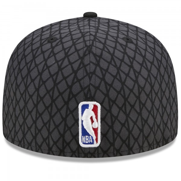 Бейсболка Orlando Magic New Era 2022/23 City Edition Official 59FIFTY - Gray
