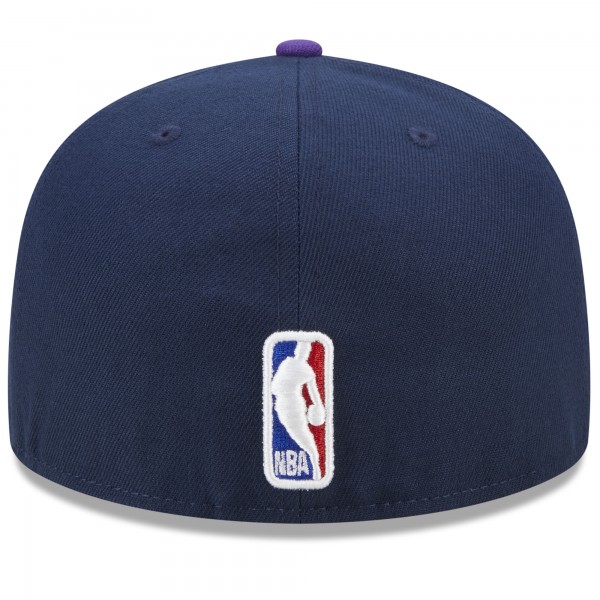 Бейсболка New Orleans Pelicans New Era 2022/23 City Edition Official 59FIFTY - Navy
