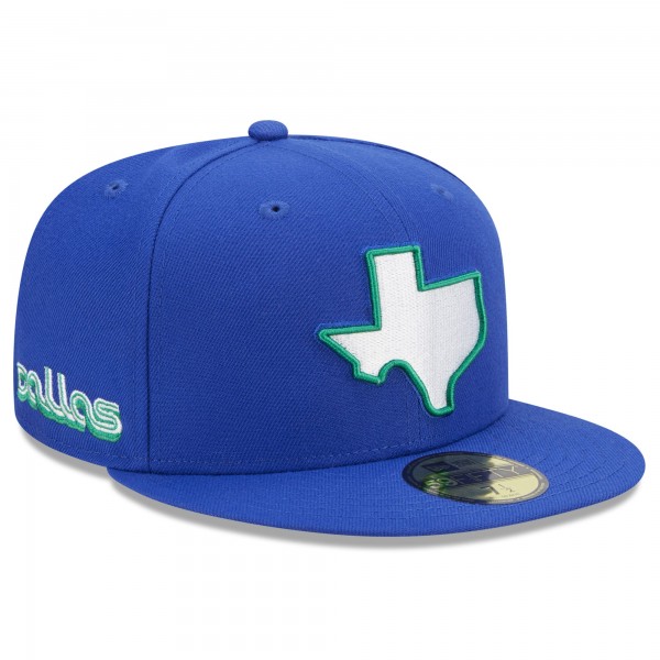 Бейсболка Dallas Mavericks New Era 2022/23 City Edition Alternate Logo 59FIFTY - Blue