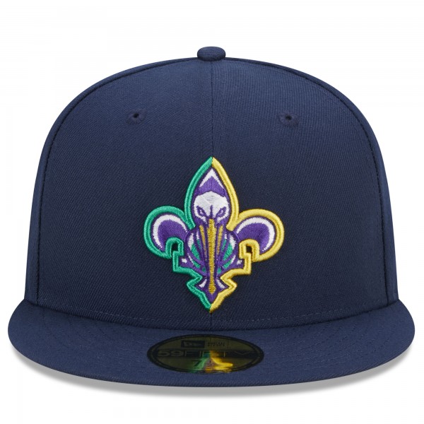 Бейсболка New Orleans Pelicans New Era 2022/23 City Edition Alternate Logo 59FIFTY - Navy