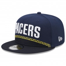 Бейсболка Indiana Pacers New Era 2022/23 City Edition Official 9FIFTY - Navy